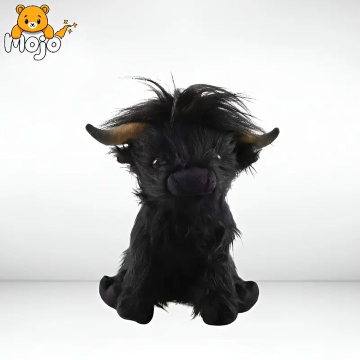 Realistic Highland Cow Plush Toy