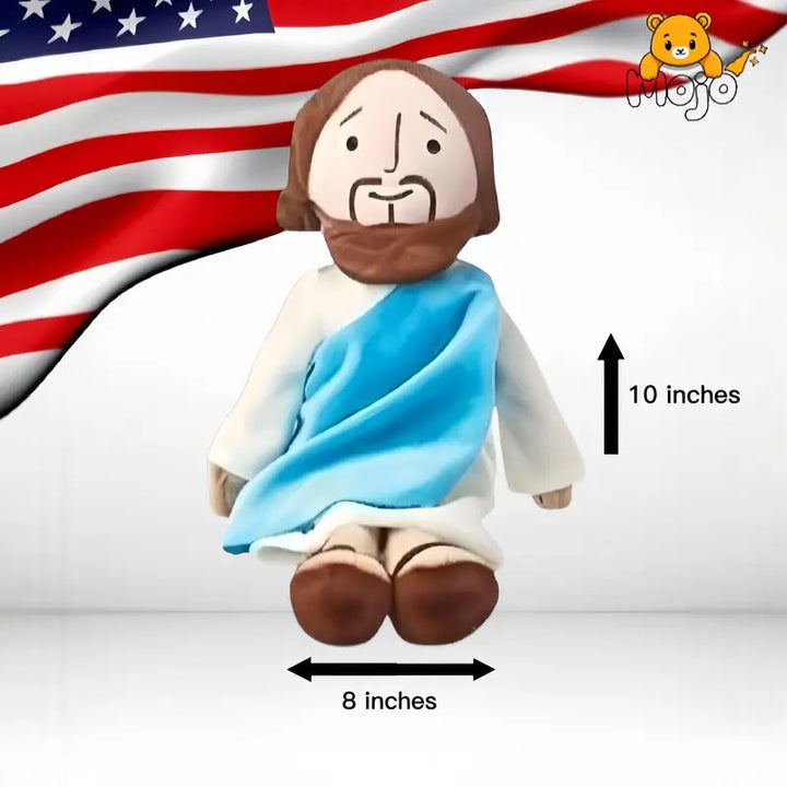 Jesus Plush Toy - Blue