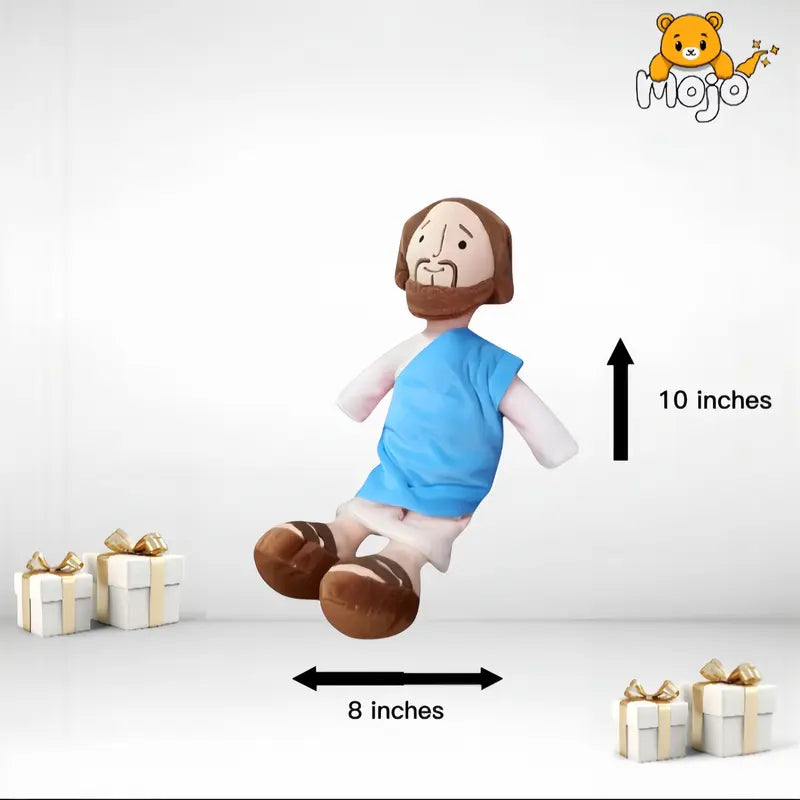Jesus Plush Toy - Blue