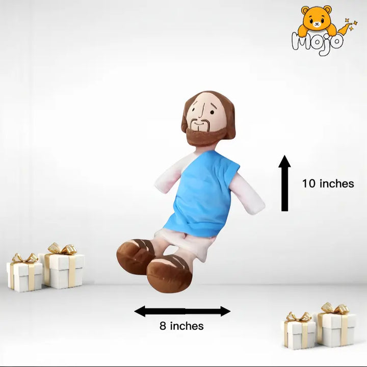 Jesus Plush Toy - Blue