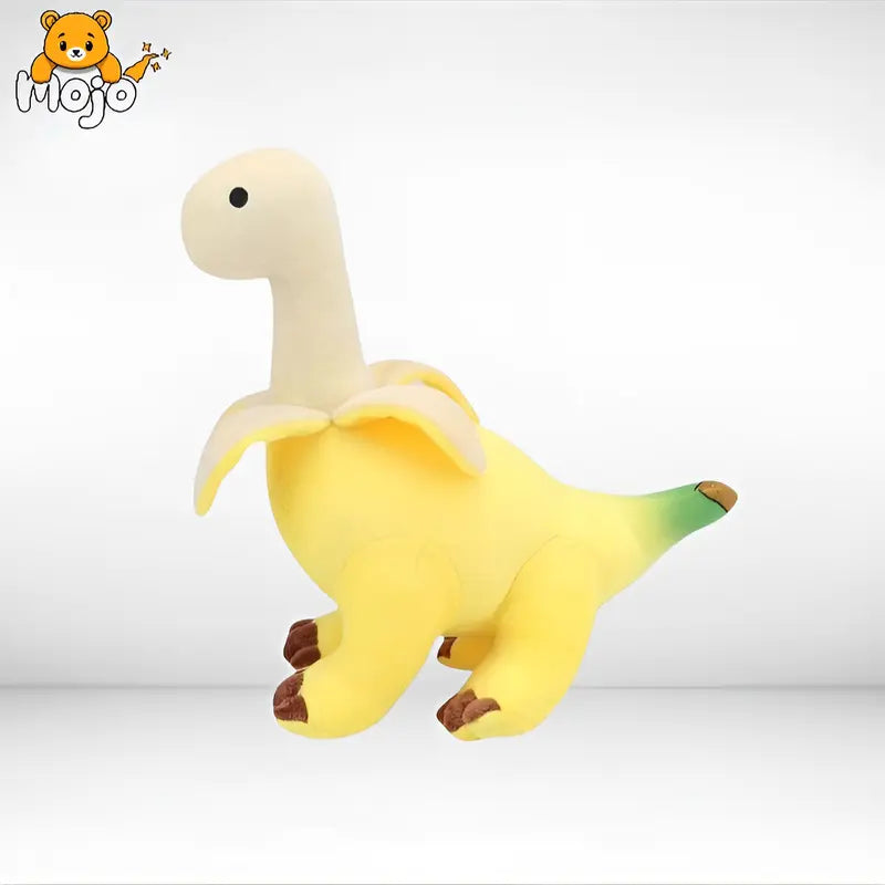 Cute Banana Brontosaurus Design Plush
