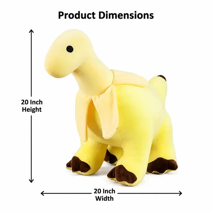 Cute Banana Brontosaurus Design Plush