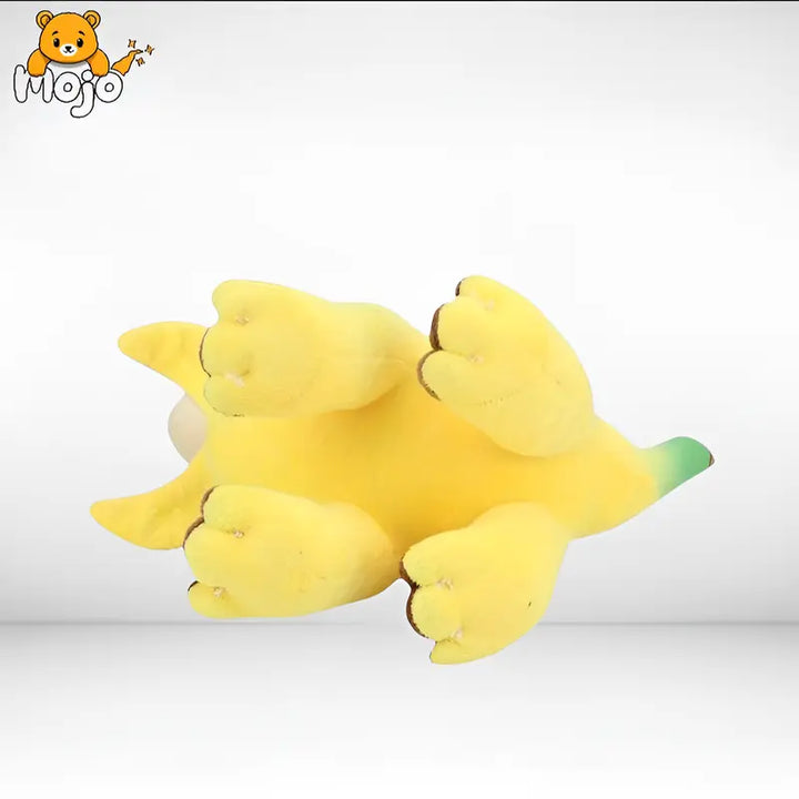 Cute Banana Brontosaurus Design Plush