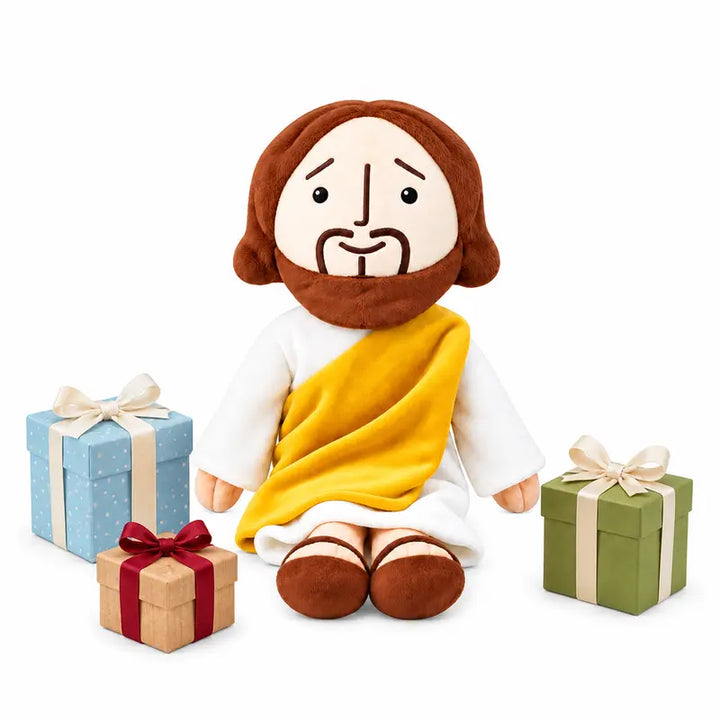 Jesus Plush Toy - Yellow