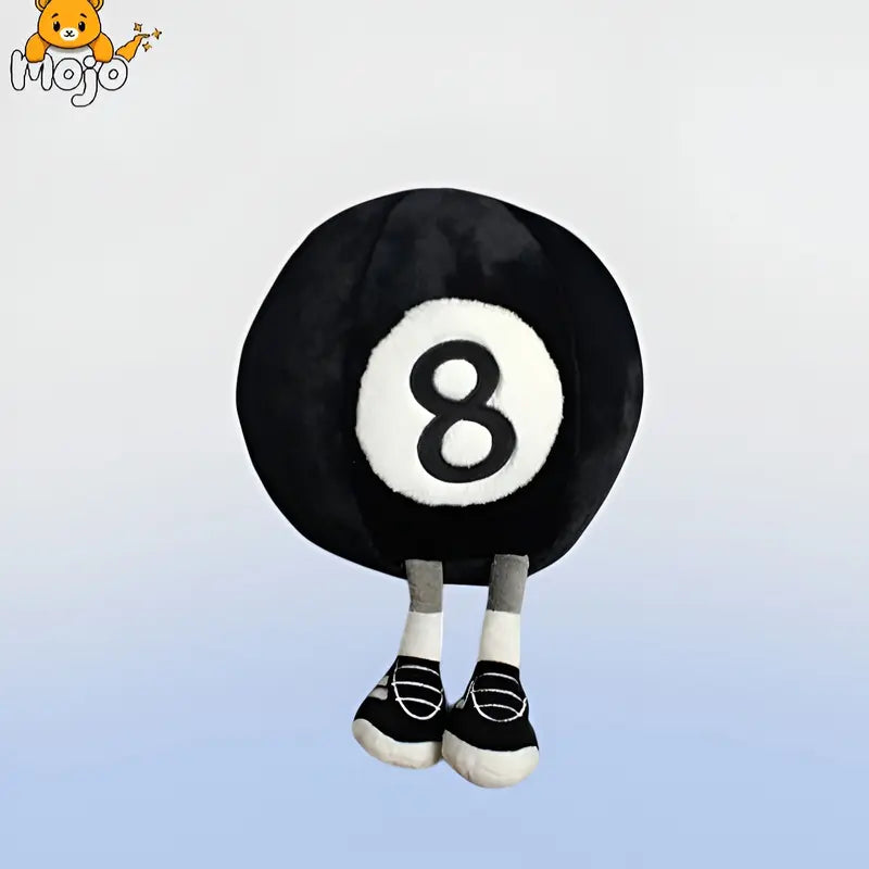 8 Ball Billiard Pillow Plush Toy
