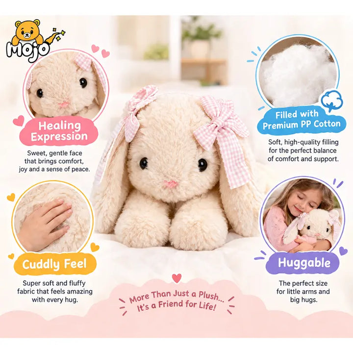 Cute Squishy Bunny Plush Toy