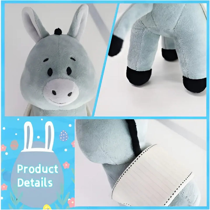 Jesus rides a Donkey Plush Toy