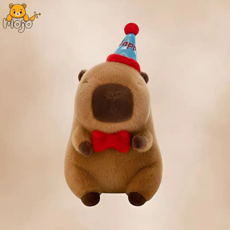 Capybara Birthday Plush Toy