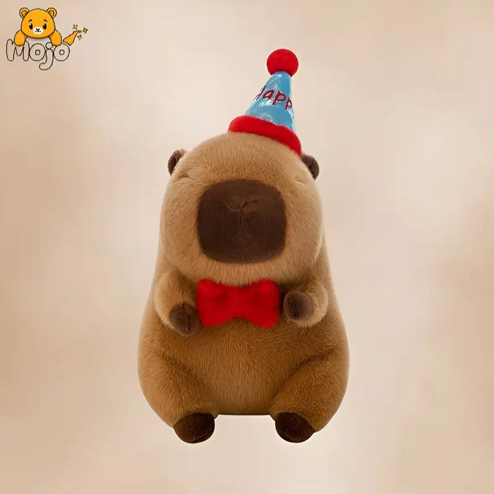 Capybara Birthday Plush Toy