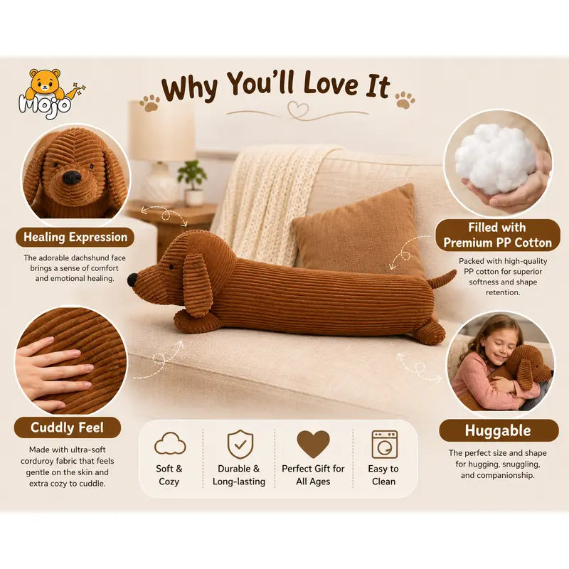 Dachshund Body Pillow