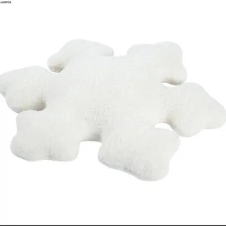 Christmas Snowflake Plush Pillow