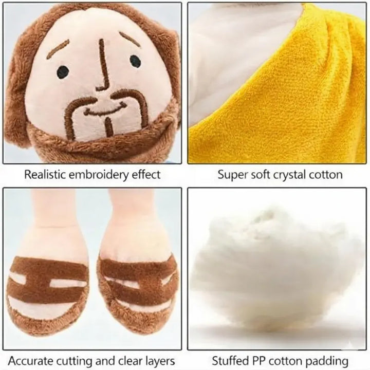 Jesus Plush Toy - Yellow