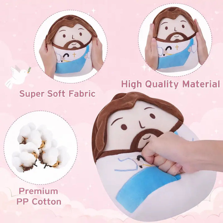 Jesus Plush Toy Huggable Stuffed Pillow