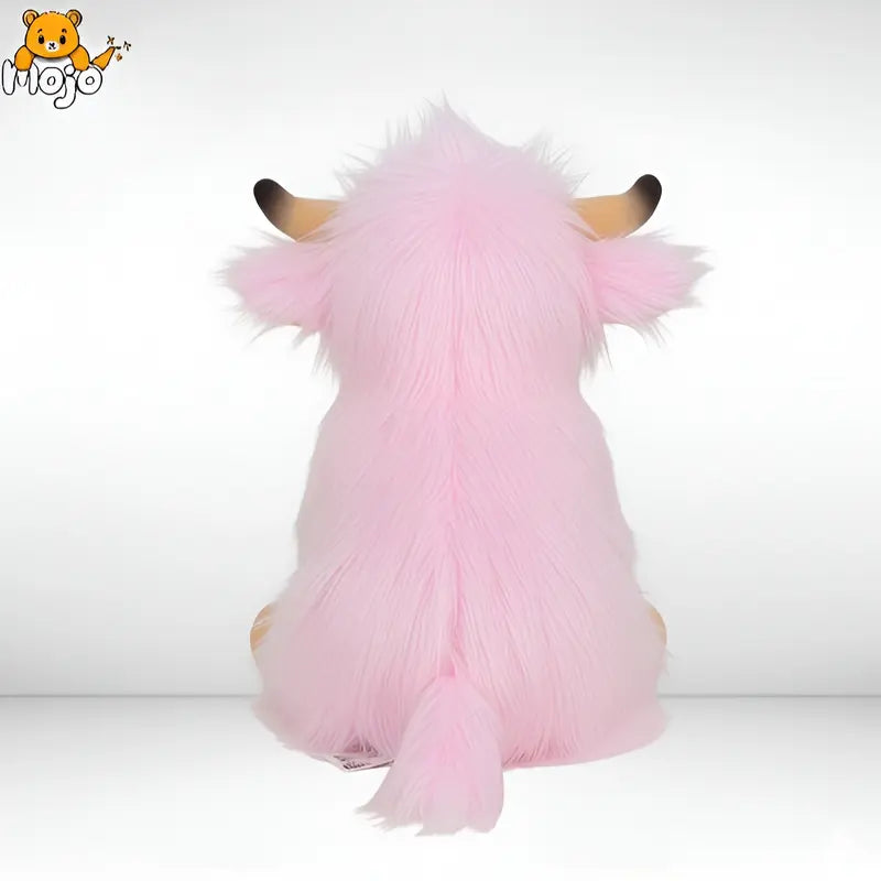 Realistic Highland Cow Plush Toy