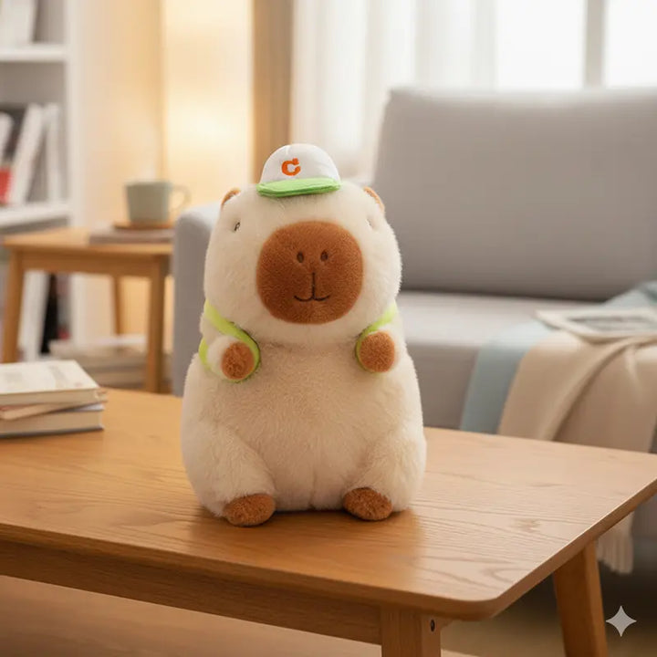 Baseball Capybara Plush Toy
