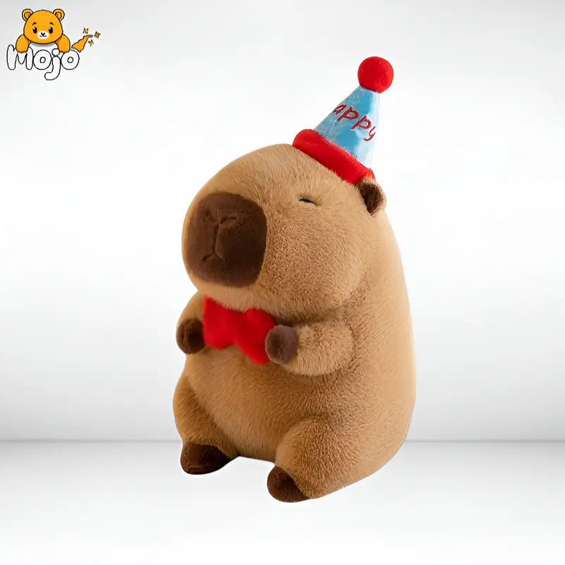 Capybara Birthday Plush Toy