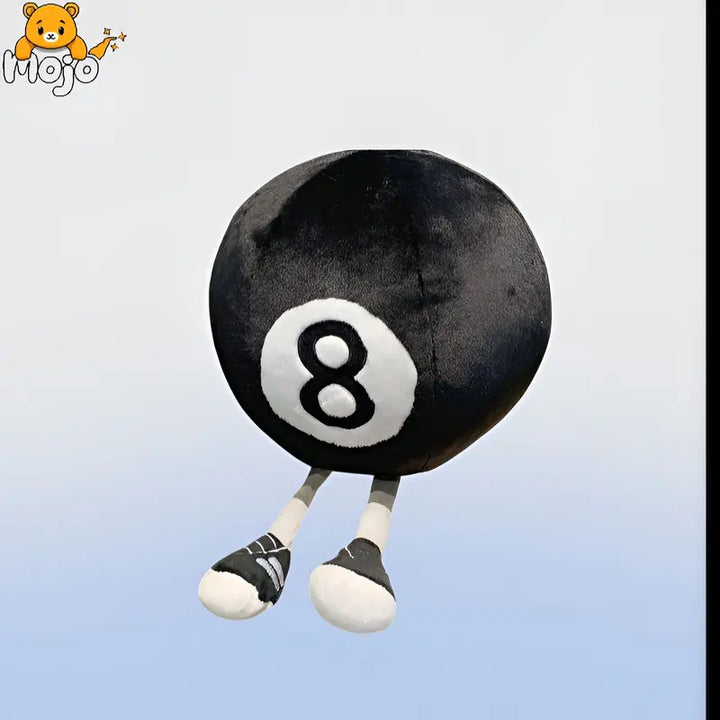 8 Ball Billiard Pillow Plush Toy