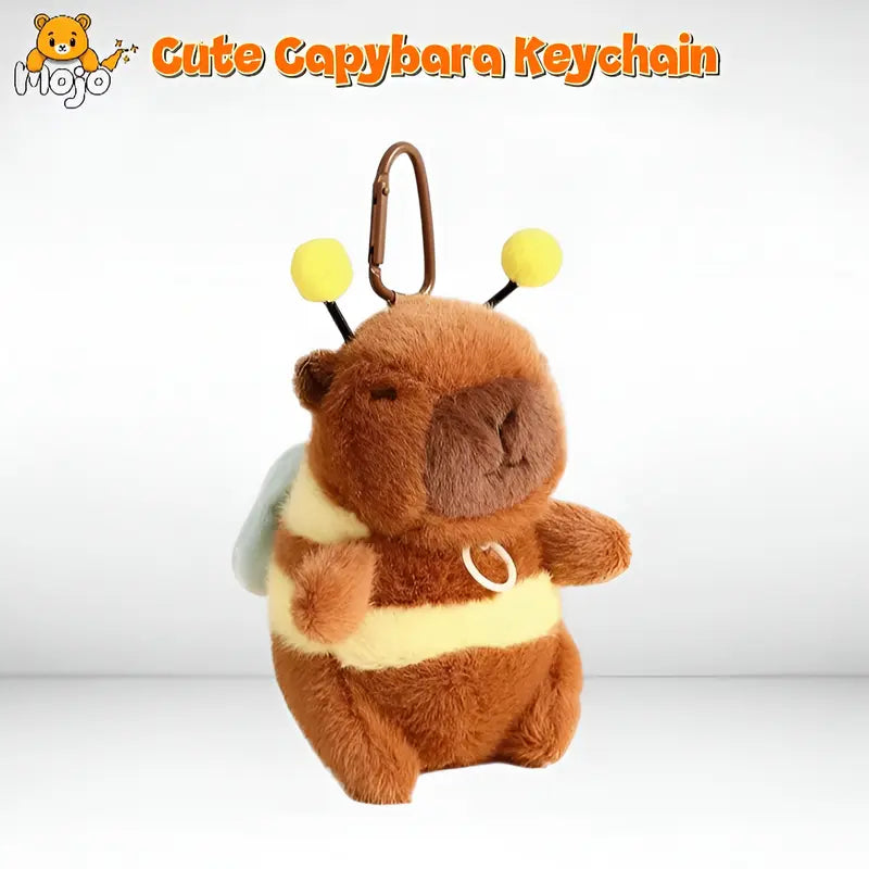 Capybara Plush Keychain Stuffed Animal