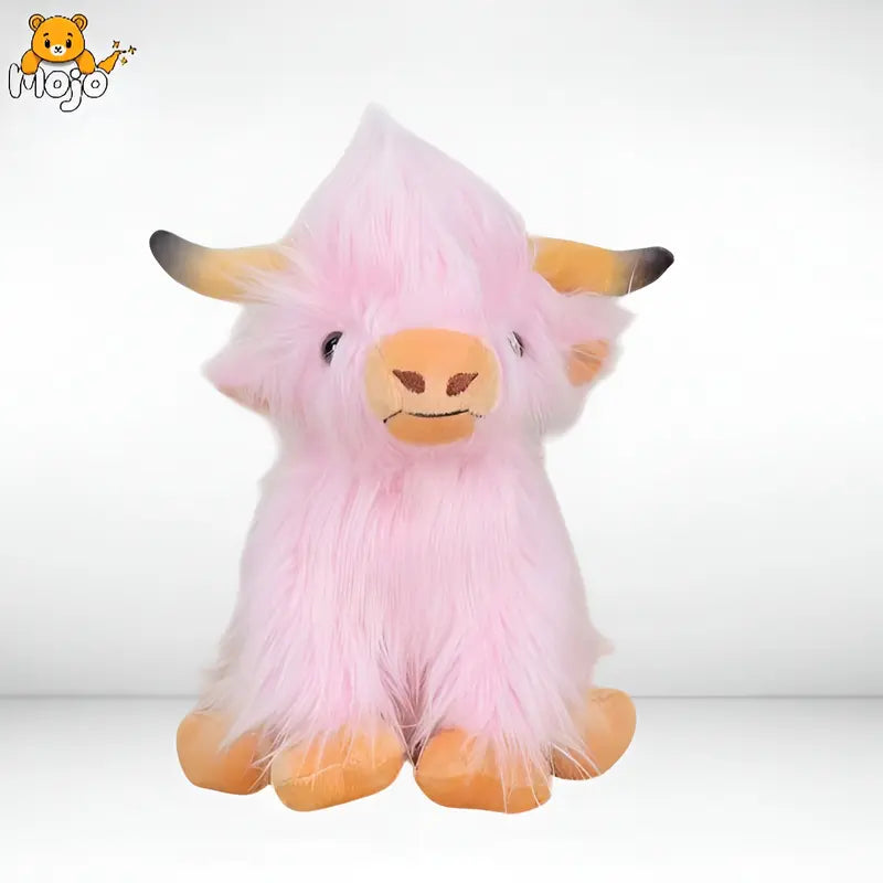 Realistic Highland Cow Plush Toy