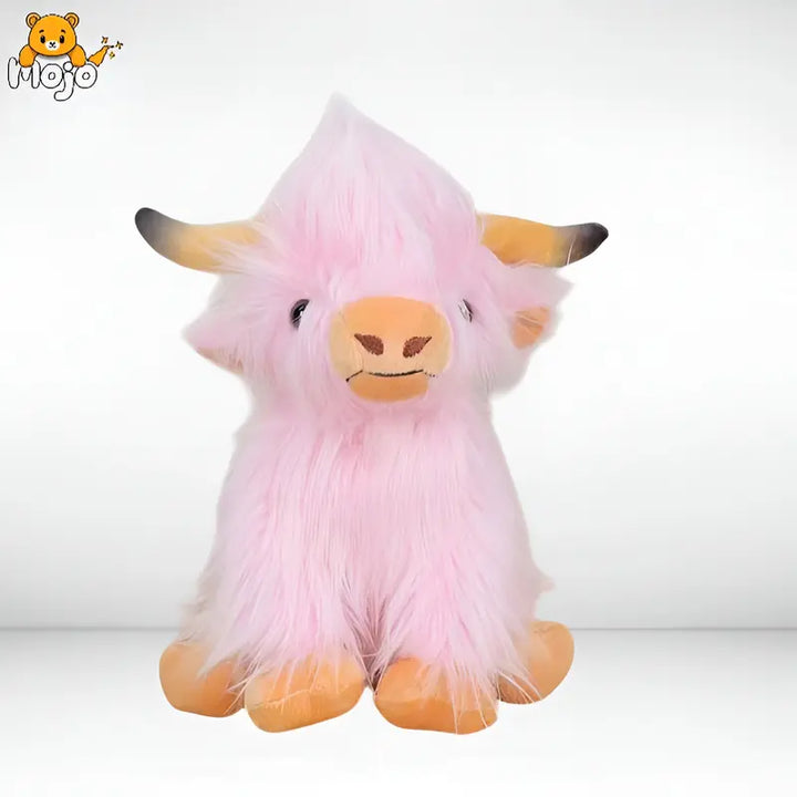 Realistic Highland Cow Plush Toy