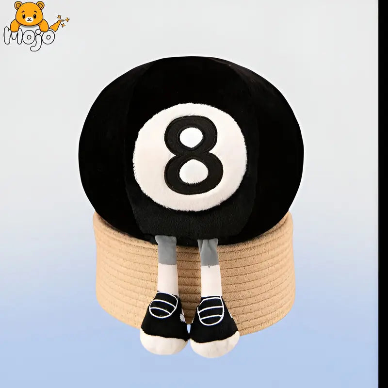 8 Ball Billiard Pillow Plush Toy