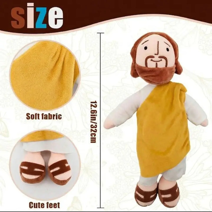 Jesus Plush Toy - Yellow
