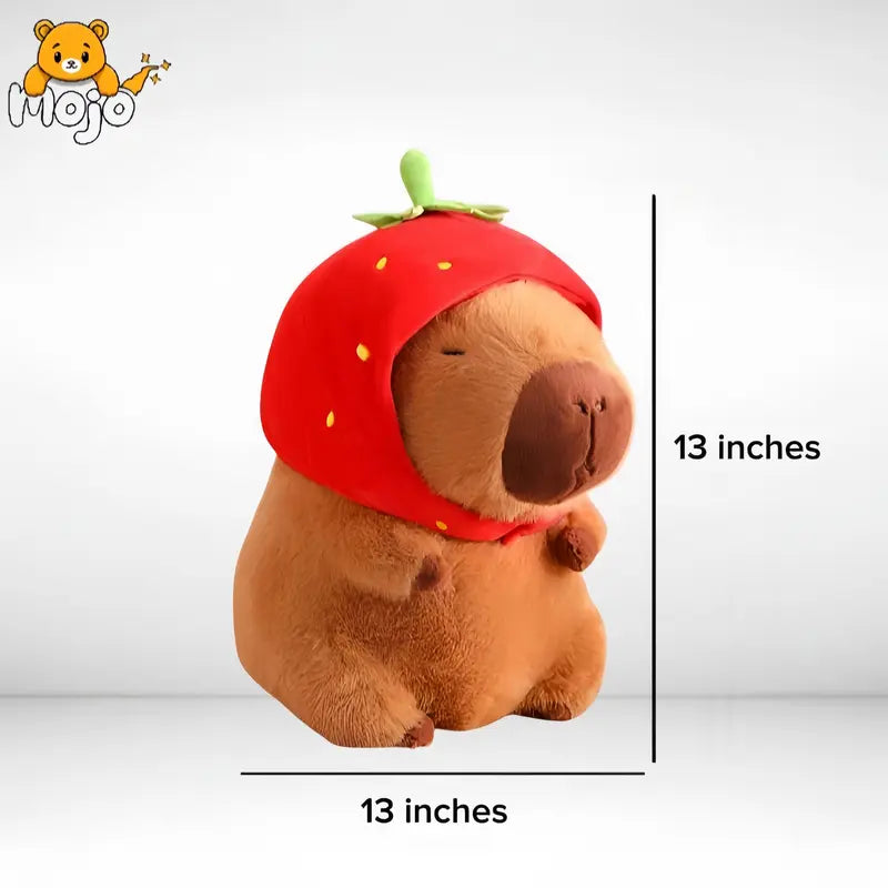 Capybara Strawberry Plush Toy