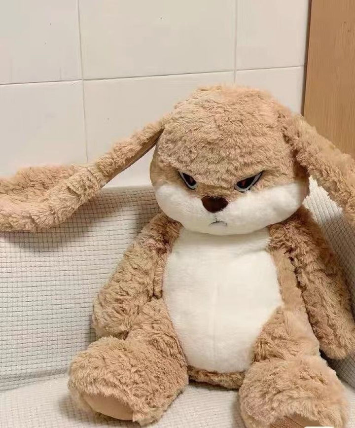 Angry Bunny Plush