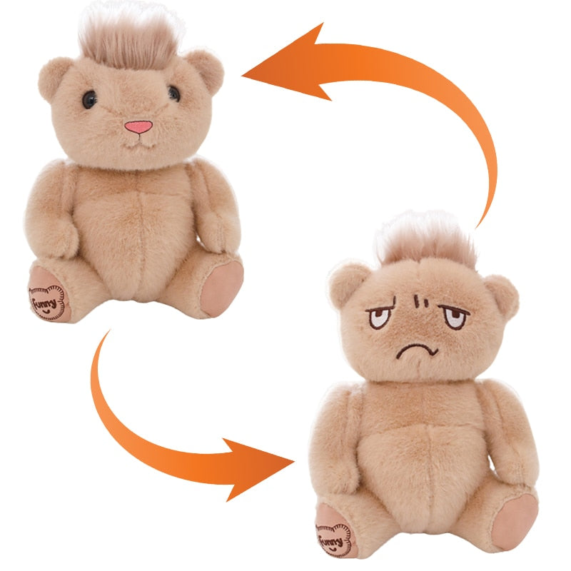 Face Changing Bear Plush