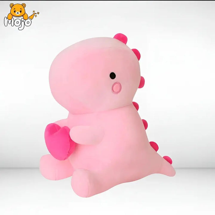 Pink Dino Plush Pillow