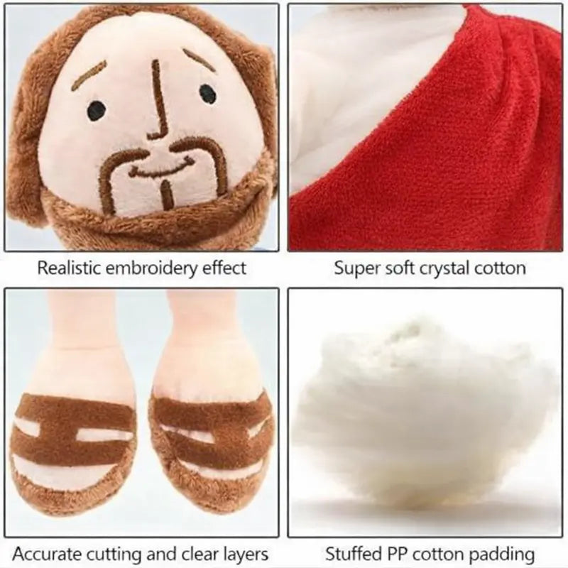 Jesus Plush Toy Huggable Stuffed Pillow