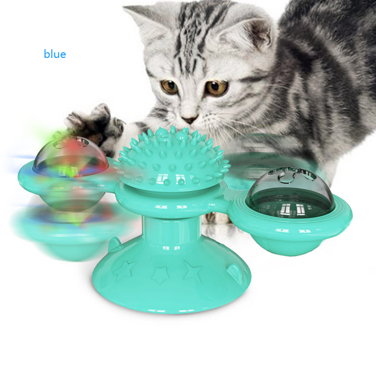 Cat Rotating Windmill Multi-Function Toys - woofmeowmarket