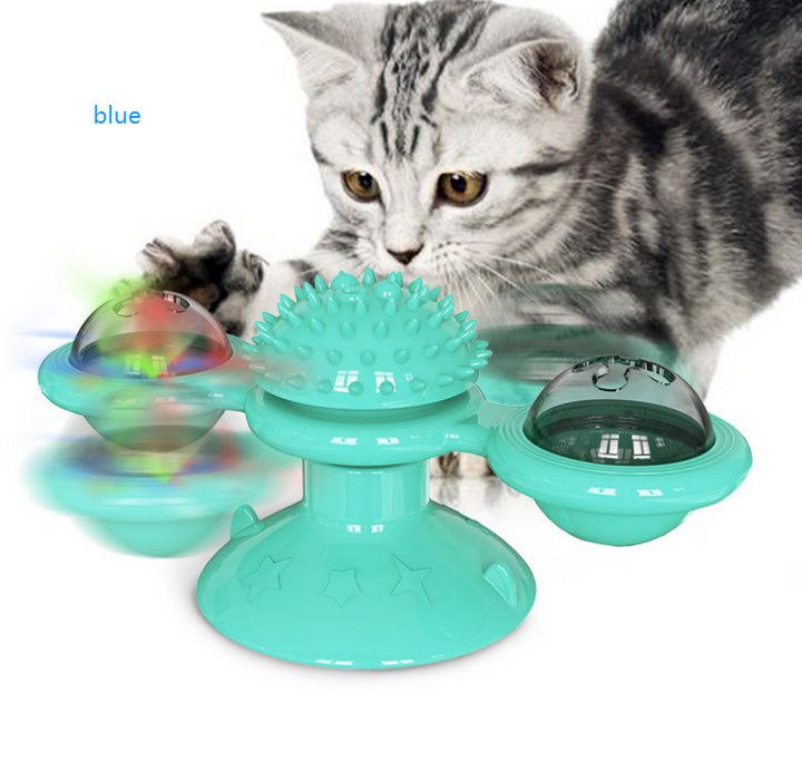 Cat Rotating Windmill Multi-Function Toys - woofmeowmarket