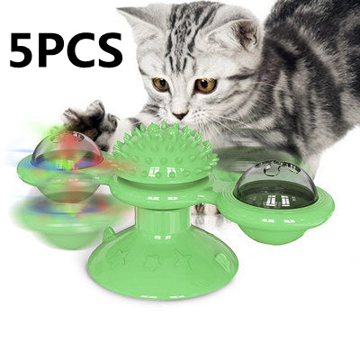 Cat Rotating Windmill Multi-Function Toys - woofmeowmarket