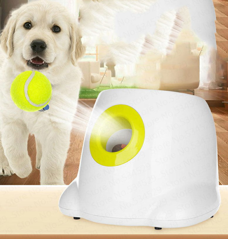 Dog Pet Automatic Interactive Ball Launcher - PETSMOJO