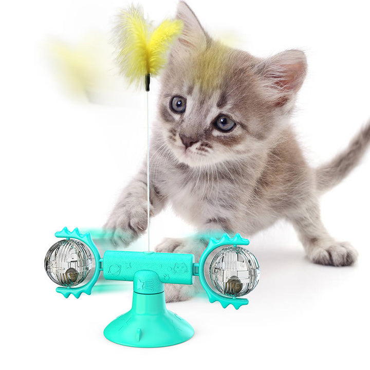 Cat Rotating Windmill Multi-Function Toys - woofmeowmarket