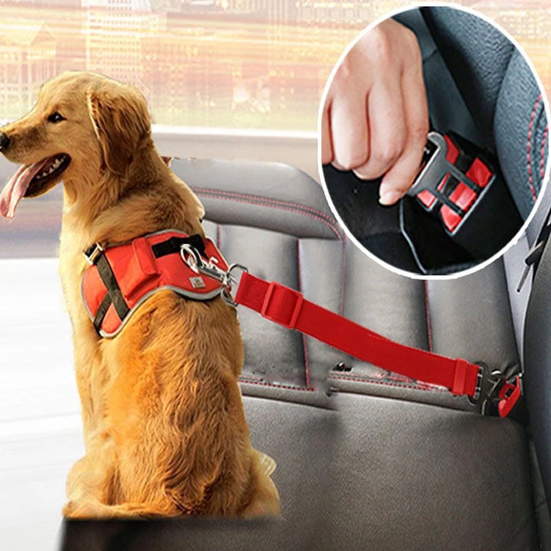 Traction Rope For Pet (Car Seat Belt) - PETSMOJO