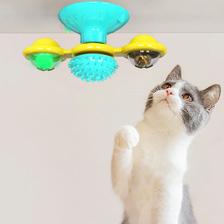 Cat Rotating Windmill Multi-Function Toys - woofmeowmarket