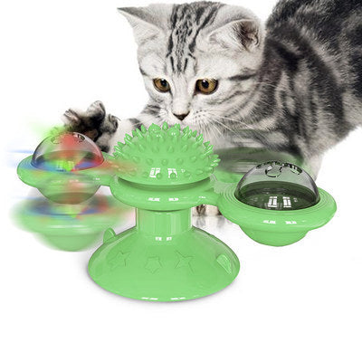 Cat Rotating Windmill Multi-Function Toys - woofmeowmarket