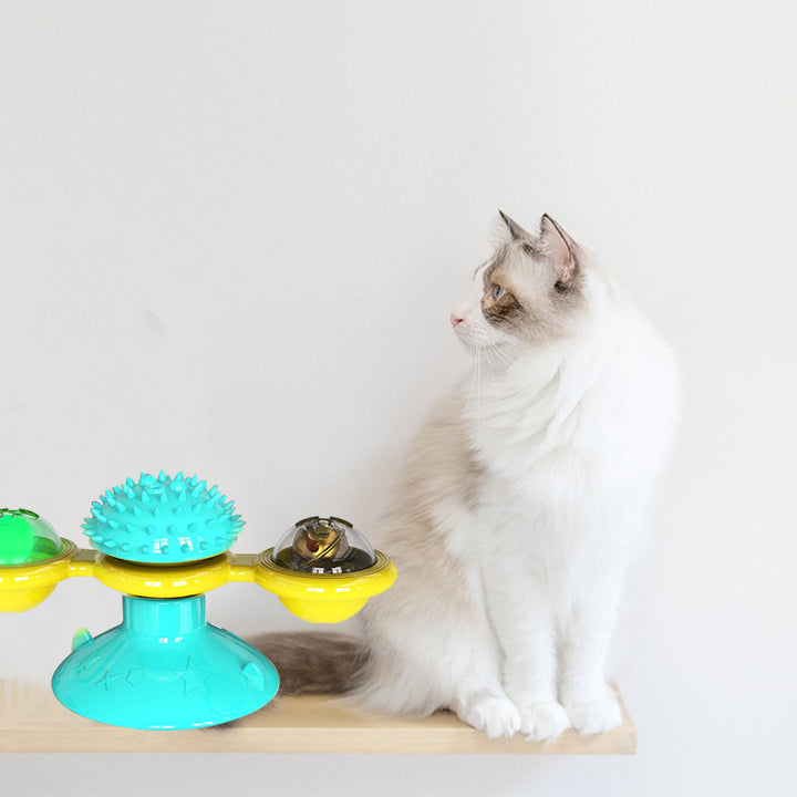 Cat Rotating Windmill Multi-Function Toys - woofmeowmarket