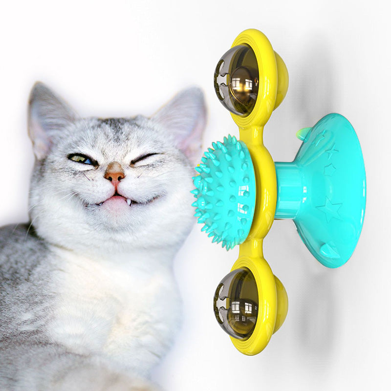 Cat Rotating Windmill Multi-Function Toys - woofmeowmarket