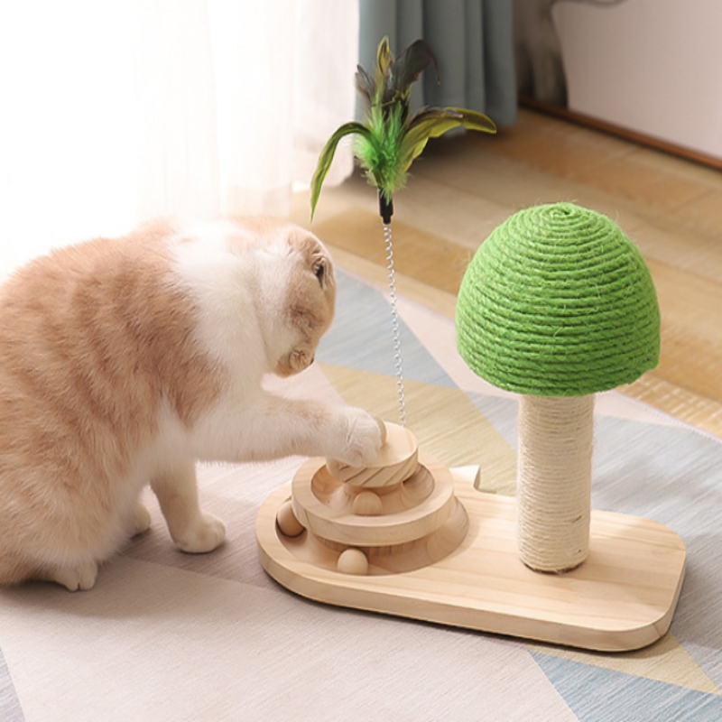 Pet Cat Tree Scratch Toys - woofmeowmarket