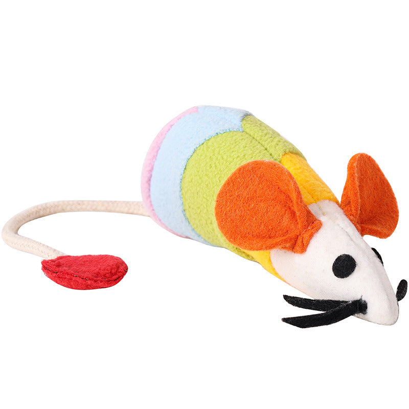 Rainbow Mouse For Cat - PETSMOJO