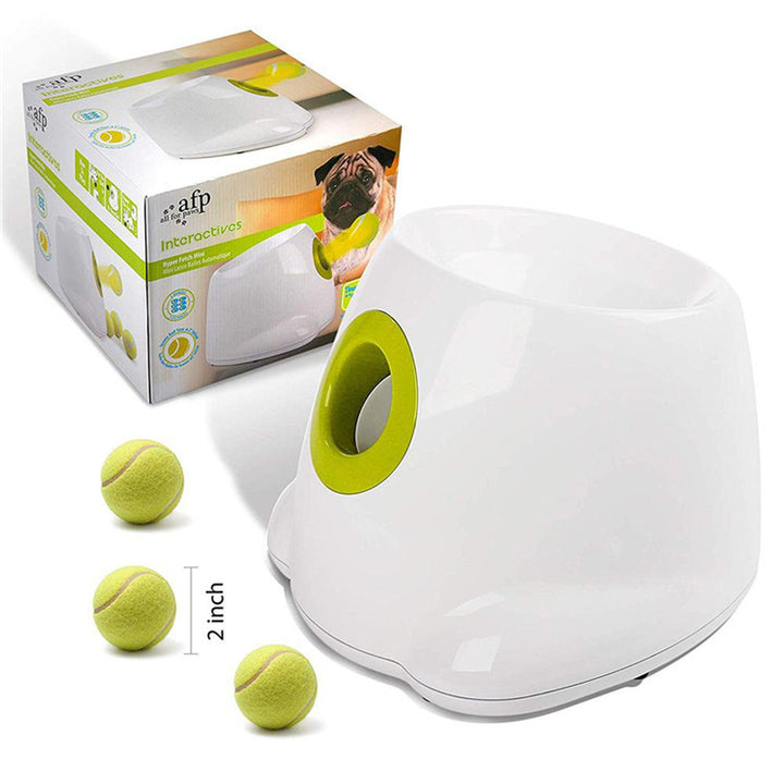 Dog Pet Automatic Interactive Ball Launcher - PETSMOJO