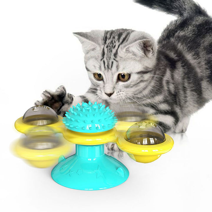 Cat Rotating Windmill Multi-Function Toys - woofmeowmarket