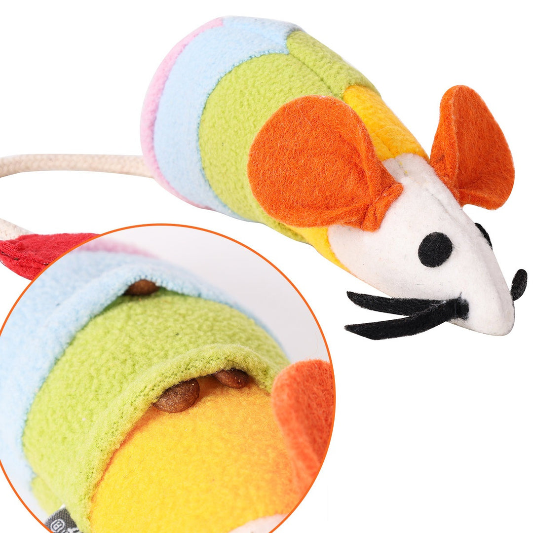 Rainbow Mouse For Cat - PETSMOJO