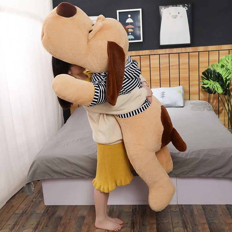 Big Sleeping Dog Plush