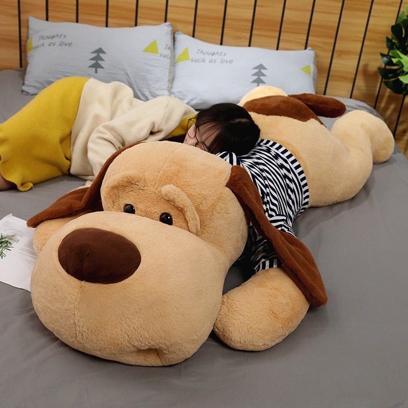 Big Sleeping Dog Plush